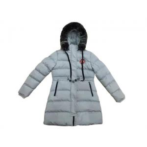 Ladies Long Puffa Coat Womens Long Padded Jacket With Fur Hood Lightweight Waterproof