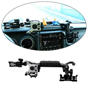 China 4x4 multifuncional Wrangler JL Accesorios para automóviles Consola central Bracket Aleación de aluminio supplier