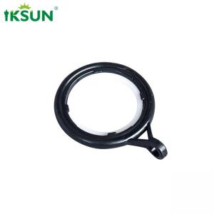 China 28mm Black Curtain Rod Rings Multifunctional For Living Room supplier