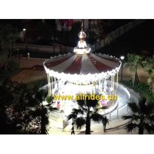 China factory China amusement park Double Deck carousel horses Merry Go Round for sale supplier