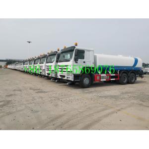 China 1500L Sinotruk Howo 10 Wheels 6x4 336hp Water Tank Truck supplier