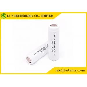 China AA 800mah Nickel Cadmium 1.2 V Battery , High Temperature Rechargeable Battery supplier