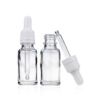 China 20ml Wholesale Clear Glass Dropper Bottles-Essential Oil Makeup Cosmetic Containers on sale