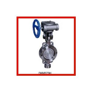 Manual Operated Wafer Butterfly Valves Cast Iron For Gas , Oil , Water