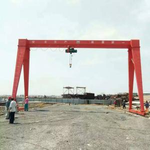 Shandong Province Taian Xintai City Wireless Remote Control Gantry Crane