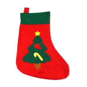 Eco - Friendly Christmas Party Crafts Santa Tree Snowman Stocking Embroidery Logo