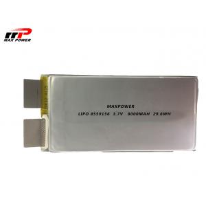 China 8559156 3.7V 8000mAh 30C Lithium Polymer Battery supplier