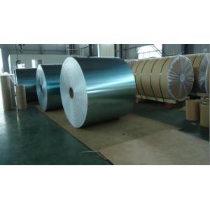 China Hydrophilic Aluminum Heat Transfer Foil Hot Rolled Blue Color For Evaporator wholesale