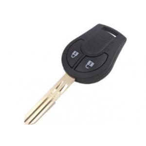 Uncut Nissan Remote Key Fob 2 BTN TWB1U761 433MHz ID46 Chip For NISSAN Micra