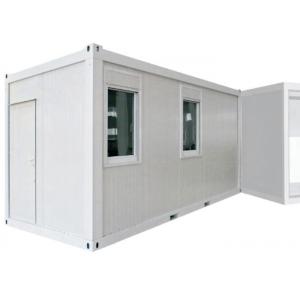 Standard Storage Container Houses With Two Double Glazing Sliding Windows And Door