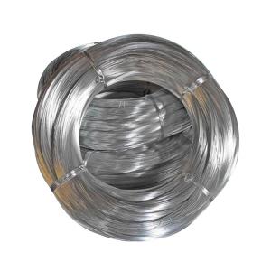 China 4mm 1.65mm Hot Dipped Galvanized Steel Wire Electro SWRH 77B For Building supplier