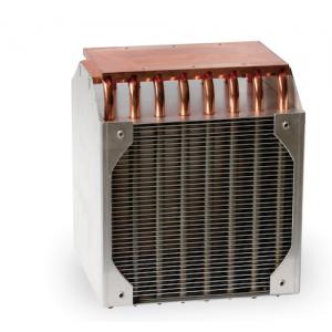 Phase change air cooled radiator Heat Exchanger with Heat Pipe for power supply cooling solutions