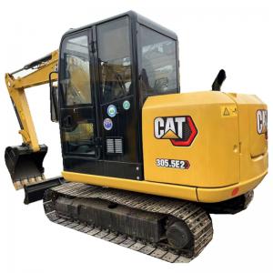 5 Ton Used Mini Hydraulic Excavator CAT 305.5E2 Caterpillar Small Digger