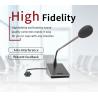 La directivité de Supercardioid Dante Microphone/réseau de bureau PoE a câblé le microphone de conférence
