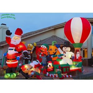 Colorful Inflatable Advertising Products Outdoor Inflatable Christmas Decorations