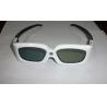 120Hz Rechargeable DLP Link 3D Glasses For 3D Ready Projector , Blue Black White