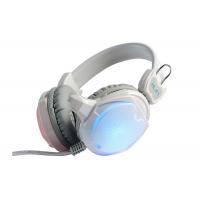 China White Computer Gaming Headphones Sound Isolation OEM / ODM Available on sale