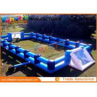 China Customized PVC tarpaulin Inflatable Soccer Court for Backyard / Street on sale