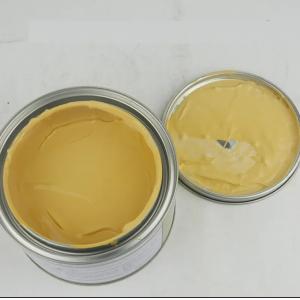 Fast Drying Polyester Body Filler , Unsaturated Resin Yellow Paste Car Body Filler