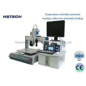 Dual Workbenches Automatic Soldering Machine with Automatic Cleaning Function