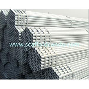 China Good quality building engineering use Q235 scaffolding pipe, galvanized scaffold tube 48.3mm O.D BS1139, BS1387 6000mm L supplier