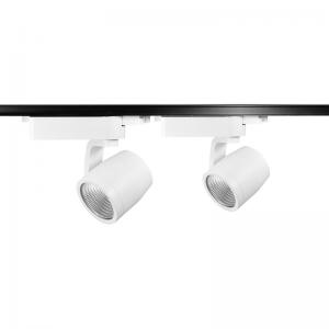 Surface Mounted / Recessed Aluminum LED Track Light Commercial Shop 25w