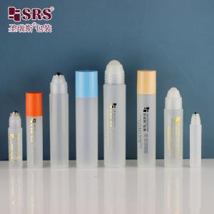 China RPP RPA 2ml ~ 35ml PP PCR Plastic Roller Ball Roll On Bottle With Plastic Aluminum Cap No Leakage Bottles For Serum Liquid Product wholesale