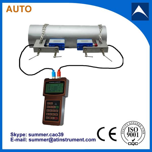 low cost clamp on type handheld ultrasonic flow meter manufacturer