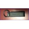 China Key Ring 8GB USB Flash Disk 2pcs PU Leather Cover Debossed 3D Logo wholesale