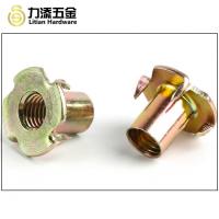 China DIN1624 Wood Insert Lock Nut , M8 Tee Nuts For Wood Grade 12.9 on sale