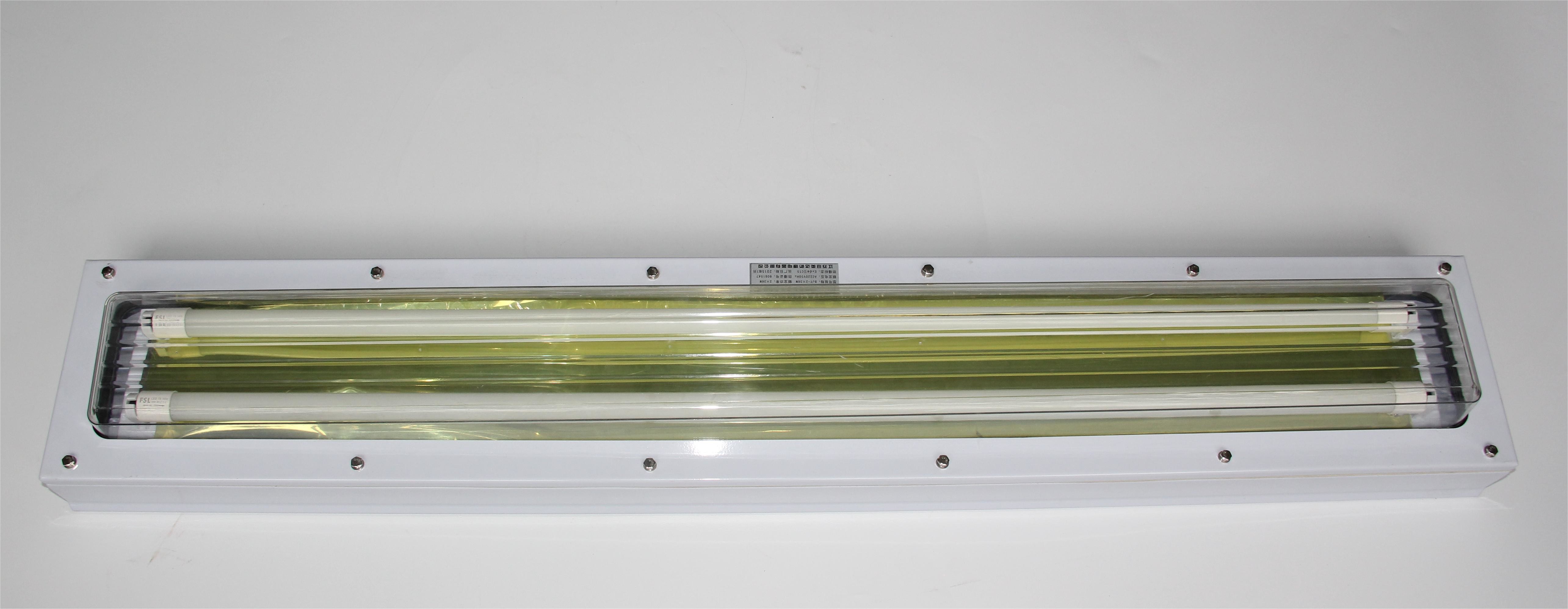 China Luminaire fluorescent antidéflagrant pour salle blanche – Type suspendu, 2 pieds/3 pieds/4 pieds/5 pieds (1,2 m), Luminaire tri-preuve IP66 à double tube pour garage et zones dangereuses supplier