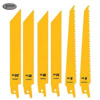China 6-Piece Metal Wood Cutting Reciprocating Saw Blades Set for metal, plastic, wood, and drywall on sale