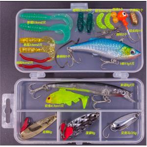 14 - 78 PCS Fishing Lures Set Metal Jig Spoons With Soft Silicone Bait