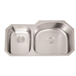 Durable Undermount Stainless Steel 16 Gauge Double Bowl Kitchen Sink