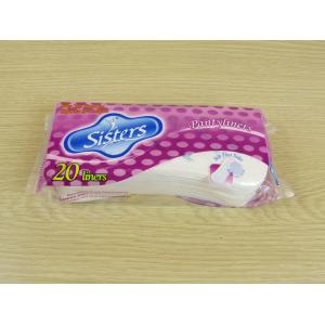 Adult Natural Sanitary Napkins Unscented With Breathable PE Film