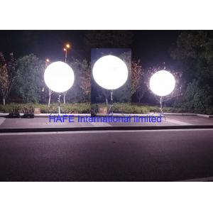 China Meanwell Power Supply Inflatable Lighting Decoration , Led Light Up Balloons supplier