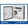 Boîte de surveillance intelligente de porte métallique avec une entrée d'alimentation AC220V de 1 canal et une sortie de 5 canaux