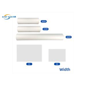 China High Elasticity Thermoplastic DTF PET Film A3 A4 Roll Bright Light wholesale