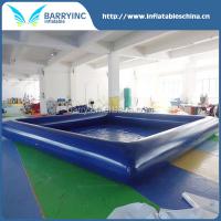 China Commercial Floating Inflatable Boat Swimming Pool 10m*10m on sale