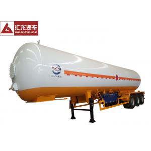 China Liquid Petroleum Gas LPG Tank Trailer Manual Control 49.8CBM Large Tank Size LPG Transport Trailer wholesale