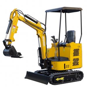 China Full Hydraulic Pilot Hightop Mini Excavator 1.5 Ton Mini Digger Double Cylinder supplier