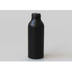 China Support heat transfer printing 150ml matte Black Aluminum Cosmetic spray Bottles supplier