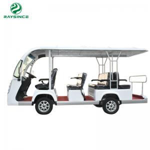 China Qingdao China wholesale price tourist Bus four wheels electric sightseeing bus for sale 11 seater electric shuttle bus supplier