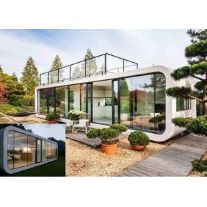 China Light Gauge Steel Frame Prefab Houses One Floor Kit Home Holiday Cabins for Resort Hotel supplier
