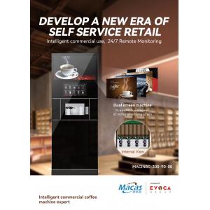 EVOACAS Self Service Coffee Machine For Business Mobile Payment Interface