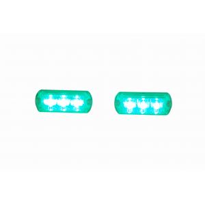 3W Green Emergency Warning LED Light Head For Ambulance And Fire Truck