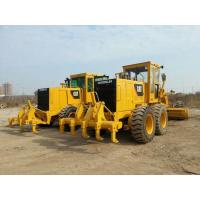 China Used road construction equipment secondhand CAT 140H motor grader with ripper on sale