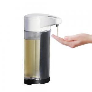 China 400ml Premium Touchless Battery Operated Electric Automatic Soap Dispenser w/Adjustable Soap Dispensing Volume Control supplier