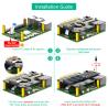 China Adaptateur M.2 vers PCIe pour Raspberry Pi Gen2, NVMe, adaptateur SSD pour Raspberry, combo 3 en 1 wholesale