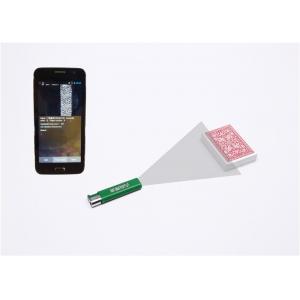 Concealable Green Lighter Camera Poker Scanner For Barcode Marked Cards